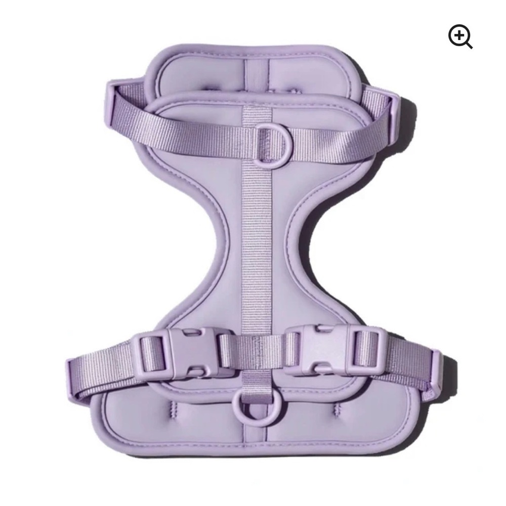 NWT Lavender Dog Harness Collar & Leash